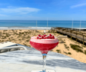Beach Restaurant & rooftop bar, seafood & cocktails, Algarve Portugal